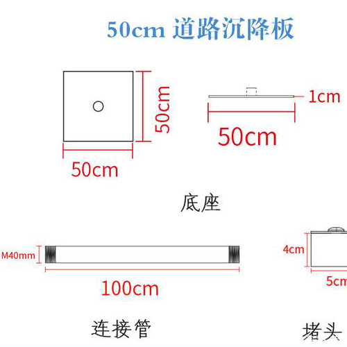 林芝沉降板规格型号如何选择？